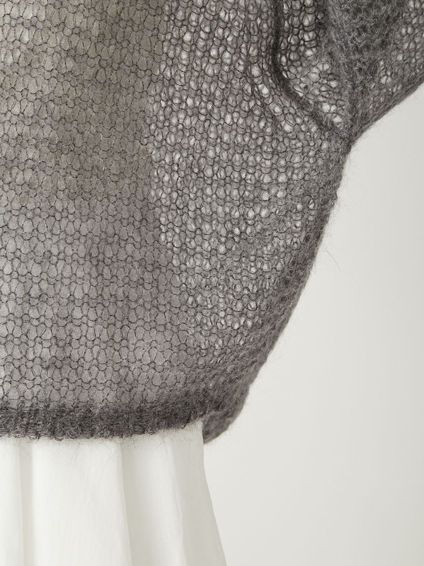 FRAY I.D「シアーモヘヤニットプルオーバー」|ニット・セーター|