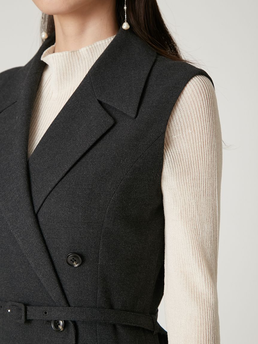 ダブルブレストアシメデザインワンピース（FRAY I.D）｜ルミネの