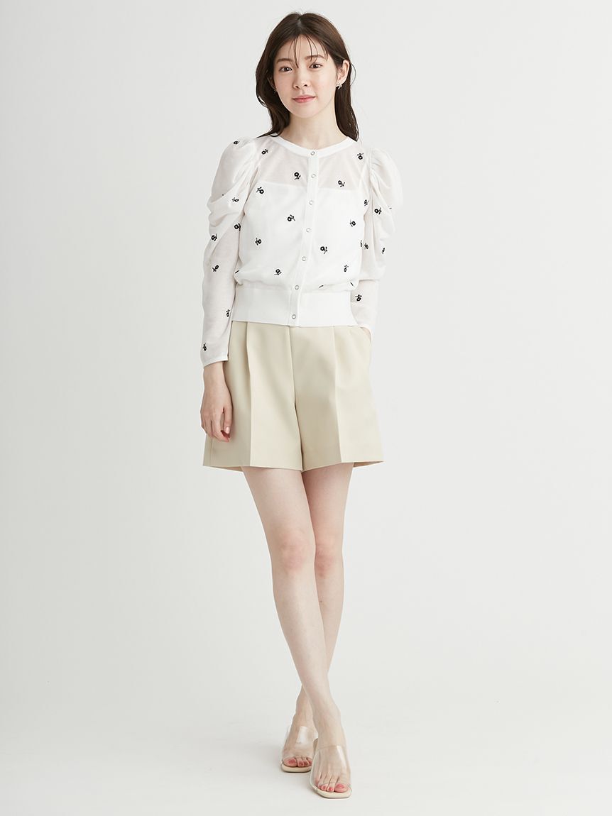 CELFORD「ベルト付きハイウエストショートパンツ」|その他|