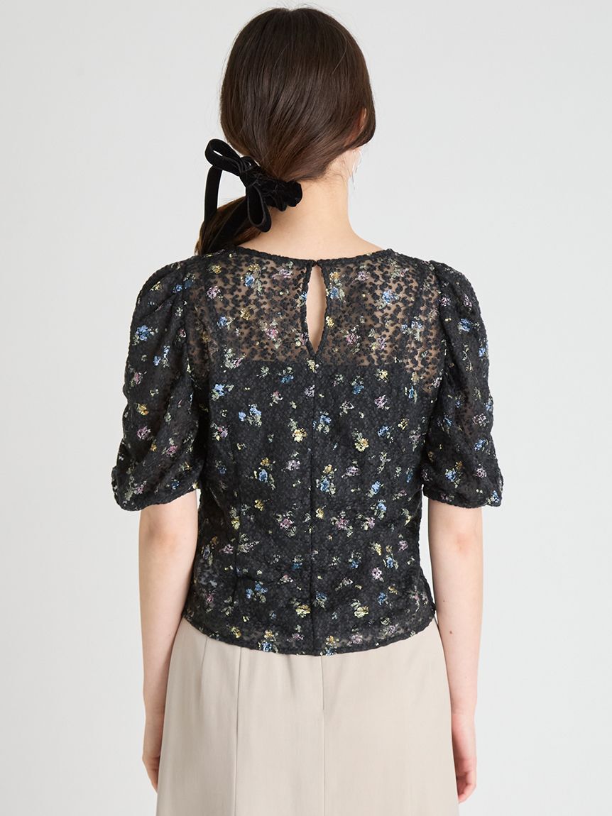 CELFORD「ピグメントフラワーブラウス」|シャツ・ブラウス|