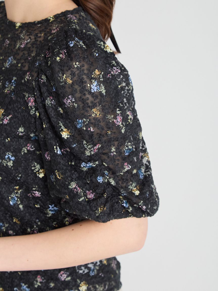 CELFORD「ピグメントフラワーブラウス」|シャツ・ブラウス|