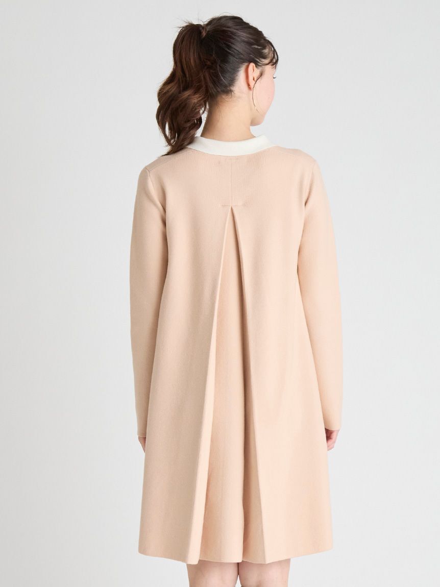 CELFORD「衿付きAラインニットワンピース」|ワンピース|