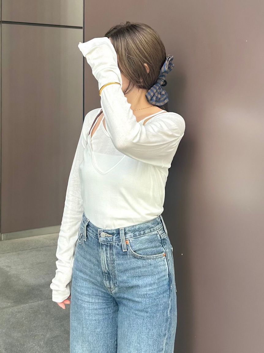 styling/「【MILLER&times;styling/】レイヤード2WAYトップ」|Tシャツ・カットソー|