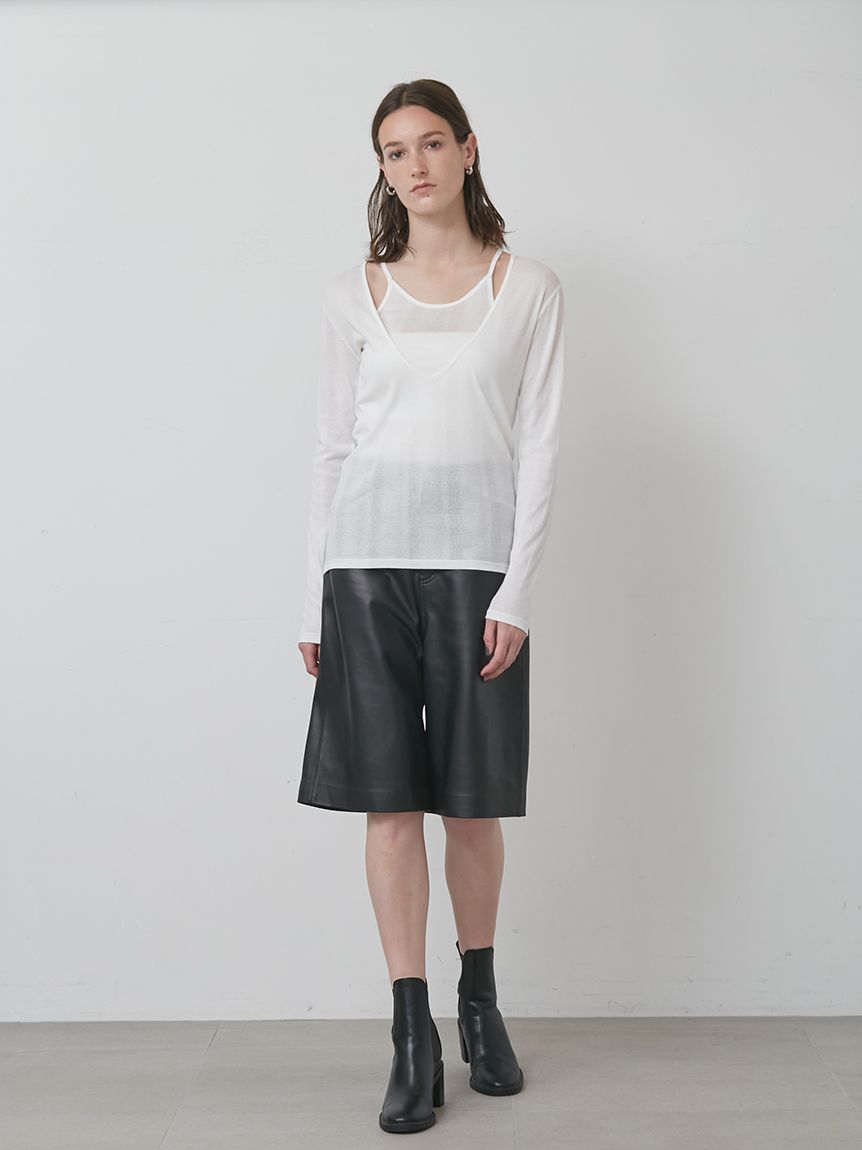 styling/「【MILLER&times;styling/】レイヤード2WAYトップ」|Tシャツ・カットソー|