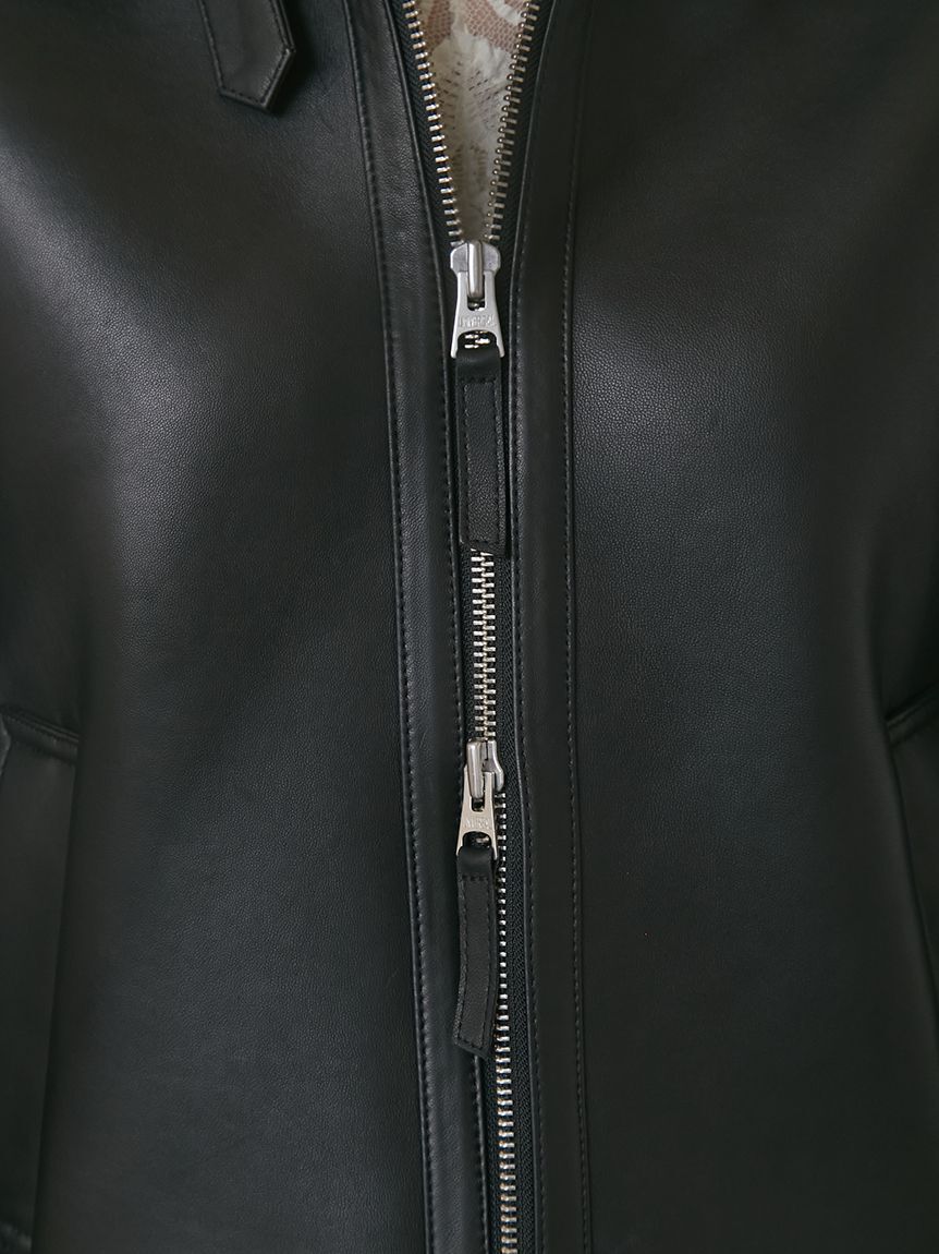 styling/「ラムレザーフライトジャケット」|ミリタリー・モッズコート|