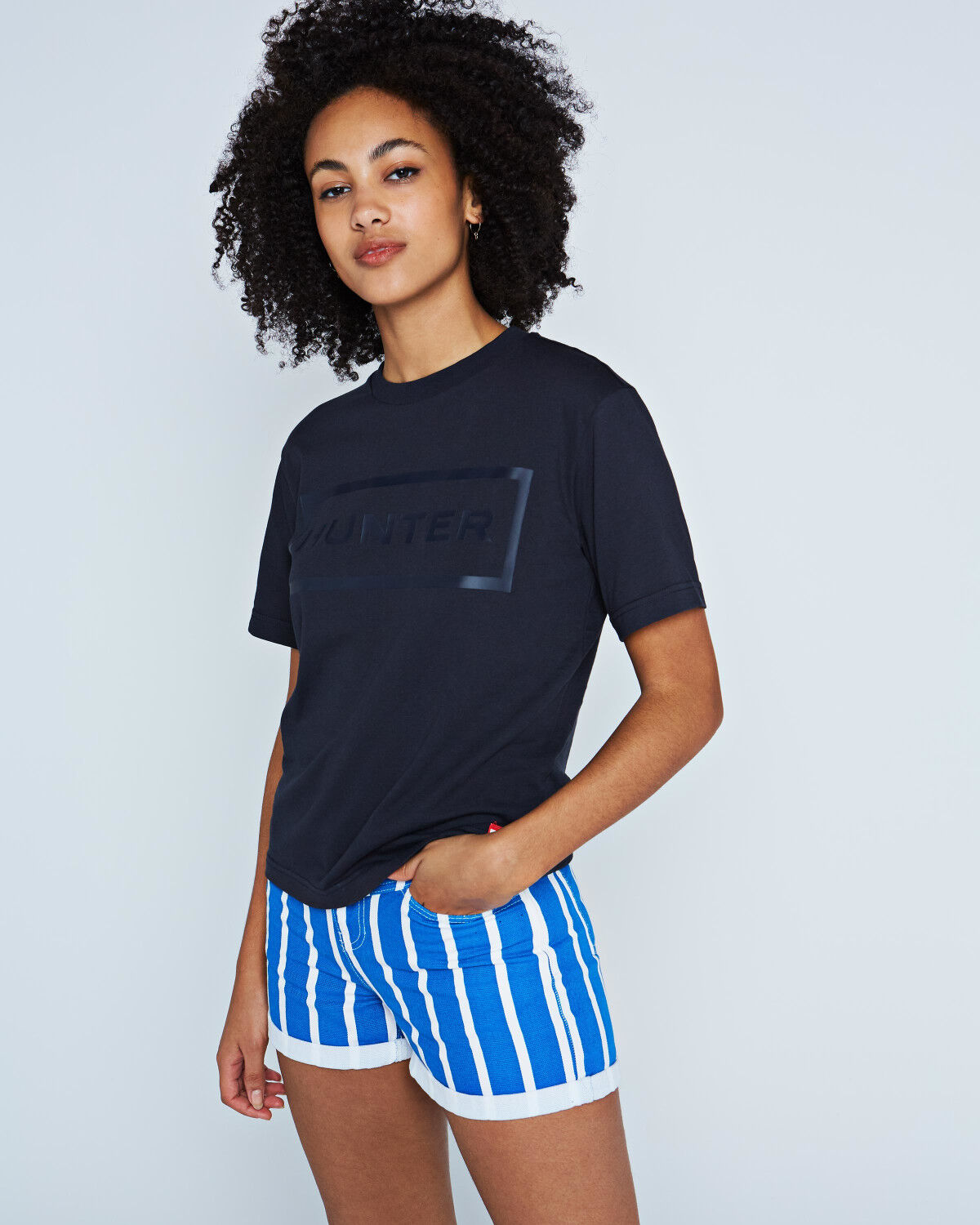 HUNTER「【19年春夏 新作】WOMENS HUNTER T- SHIRT」|Tシャツ・カットソー|NVY