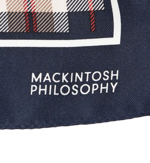 MACKINTOSH PHILOSOPHY「ハウスチェックスカーフ53&times;53」|バンダナ・スカーフ|