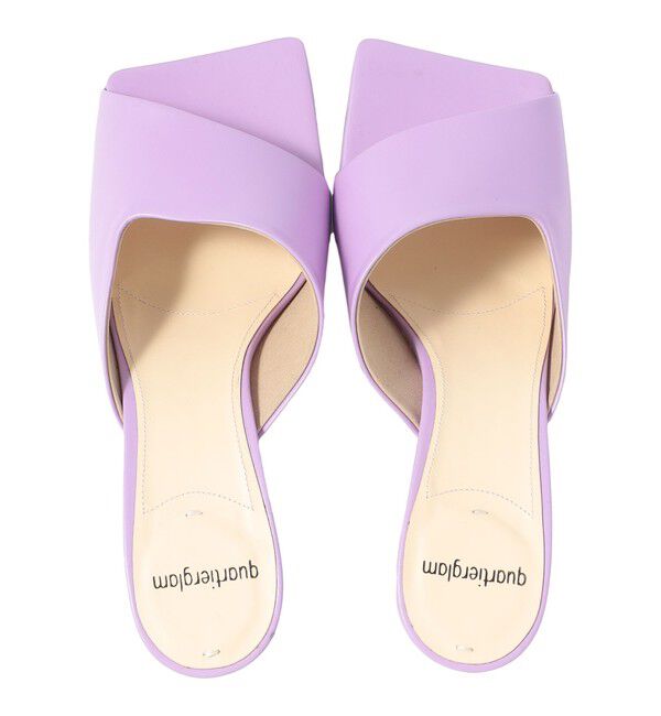  「【quartierglam】ミュール ASYMMETRY MULE 915321」|サンダル|