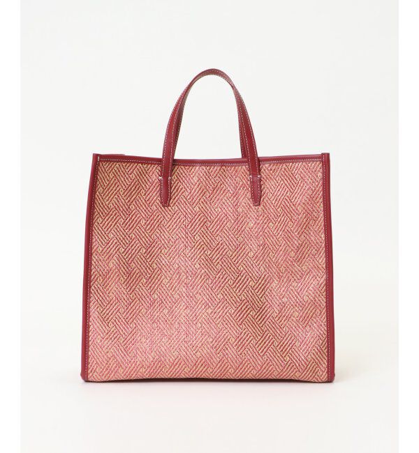 ikka「幾何柄シートスクエアトートバッグ」|その他|