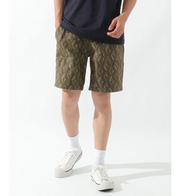 ikka「リバーシブルショートパンツ」|その他|オリーブ