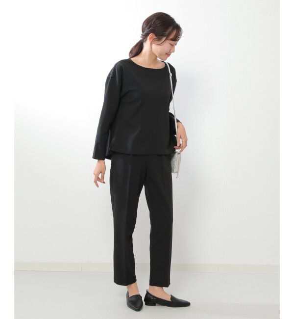 IKKA LOUNGE「ストレッチ長袖セットアップ」|ワンピース|