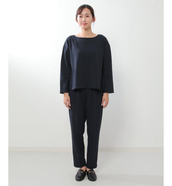 IKKA LOUNGE「ストレッチ長袖セットアップ」|ワンピース|