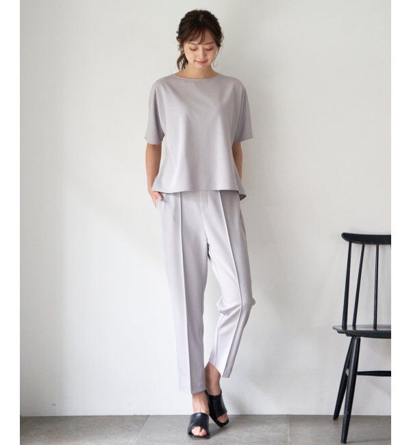 IKKA LOUNGE「ストレッチジョーゼットセット」|ワンピース|