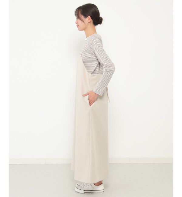 ikka「【2点セット】キャミワンピアンサンブル」|ワンピース|