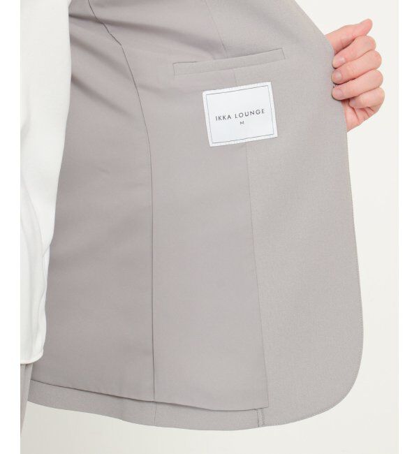 IKKA LOUNGE「リネンライクV襟ジャケット」|その他|