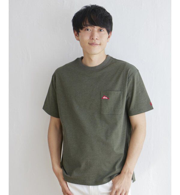 ikka「【親子おそろい】URBAN NATURE LIFE アーバンネイチャーライフ ワンポイントTシャツ」|Tシャツ・カットソー|オリーブ