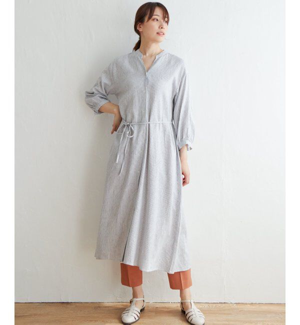 ikka「レーヨン麻2WAYワンピース」|ワンピース|