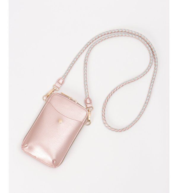 ikka「ＰＵスマフォショルダー」|その他|ピンク