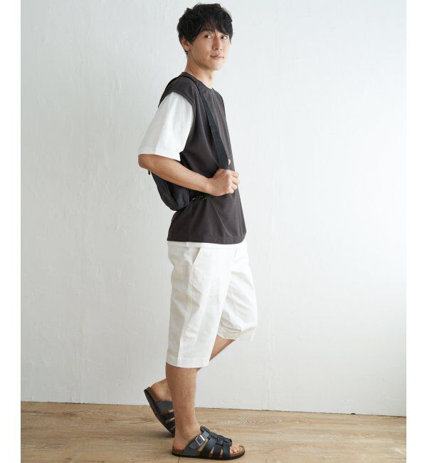 ikka「【接触冷感／吸水速乾】マルチファンクションベストT【親子おそろい】」|Tシャツ・カットソー|