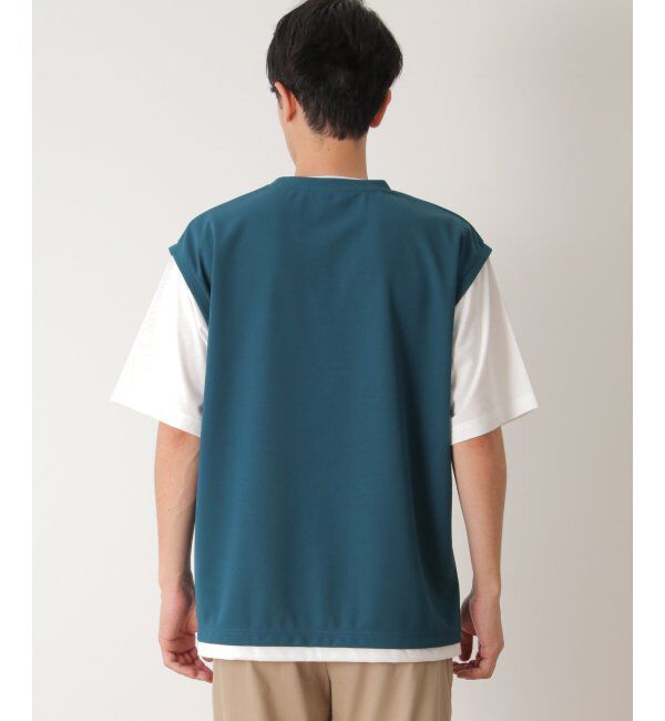 ikka「【接触冷感／吸水速乾】マルチファンクションベストT【親子おそろい】」|Tシャツ・カットソー|