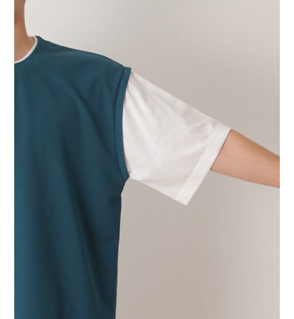 ikka「【接触冷感／吸水速乾】マルチファンクションベストT【親子おそろい】」|Tシャツ・カットソー|