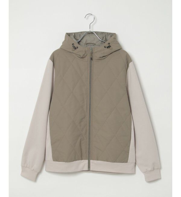 ikka「sorona(R)コンビ中綿パーカー」|ブルゾン・スタジャン|