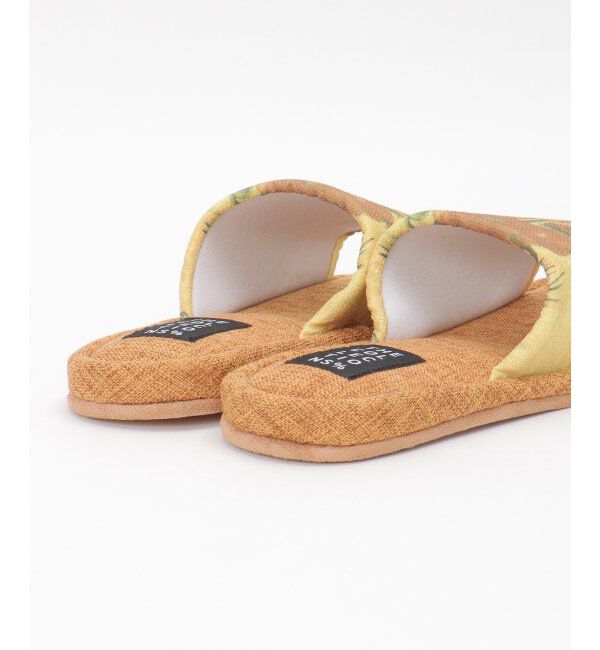 TOKYO DESIGN CHANNEL「絵画プリントゴッホスリッパ」|ルームシューズ|