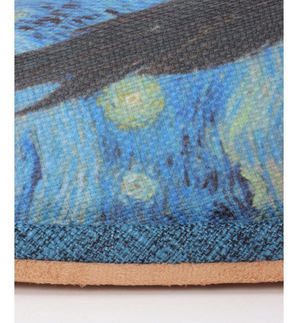 TOKYO DESIGN CHANNEL「絵画プリントゴッホスリッパ」|ルームシューズ|