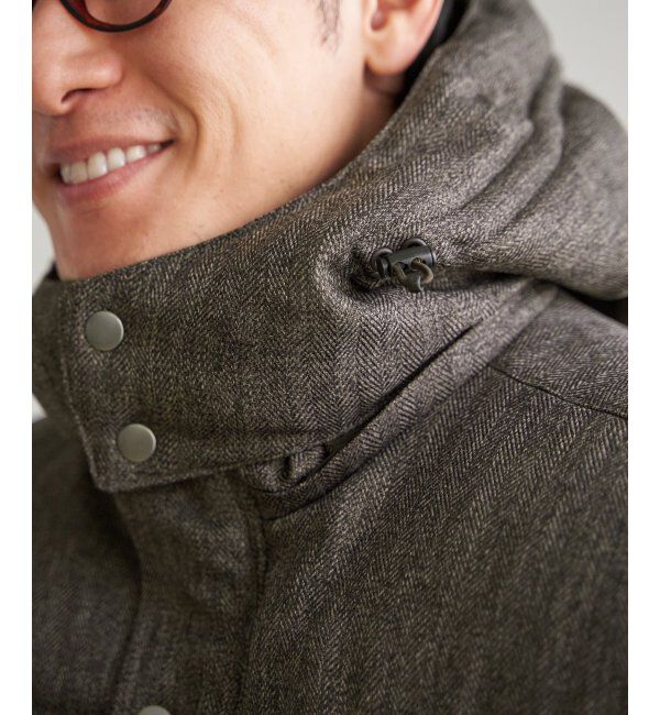 ikka「sorona(R)ツイードライクブルゾン」|ブルゾン・スタジャン|