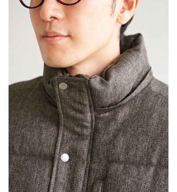 ikka「sorona(R)ツイードライクブルゾン」|ブルゾン・スタジャン|