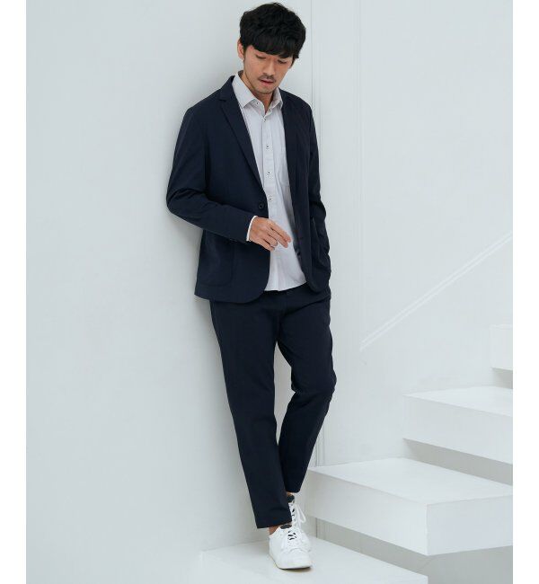 IKKA LOUNGE「【イージーケア／吸水速乾】GOKU楽ワークスイスカラーシャツ」|シャツ・ブラウス|