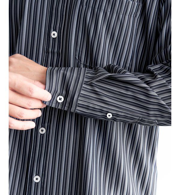 IKKA LOUNGE「【イージーケア／吸水速乾】GOKU楽ワークスイスカラーシャツ」|シャツ・ブラウス|