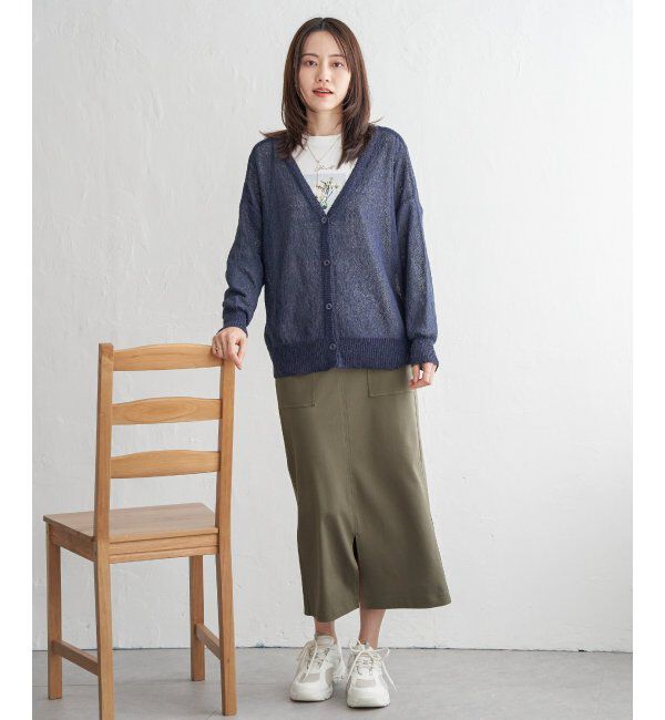 ikka「【雑誌InRed4月号掲載】GOKU楽タイトスカート」|スカート|