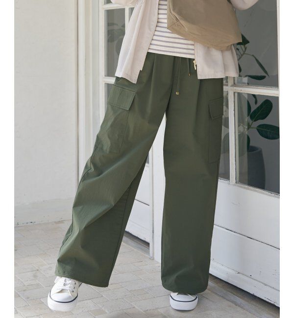 ikka「リップストップカーゴパンツ」|その他|