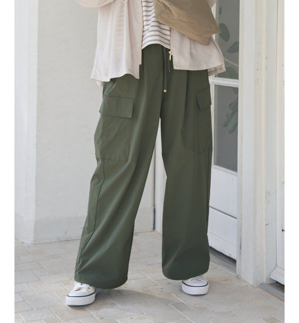 ikka「リップストップカーゴパンツ」|その他|