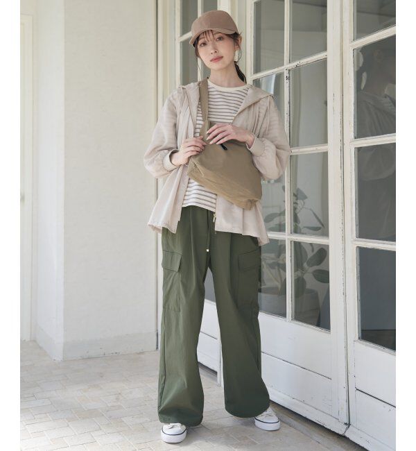 ikka「リップストップカーゴパンツ」|その他|