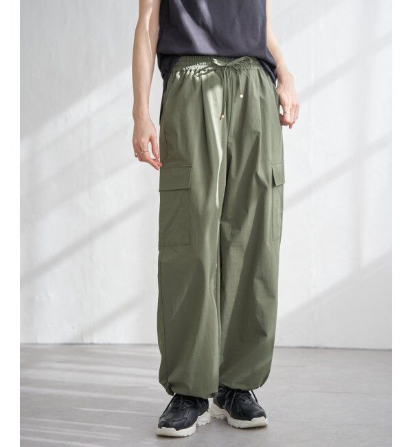 ikka「リップストップカーゴパンツ」|その他|