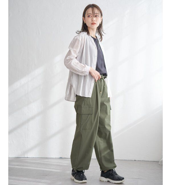 ikka「リップストップカーゴパンツ」|その他|