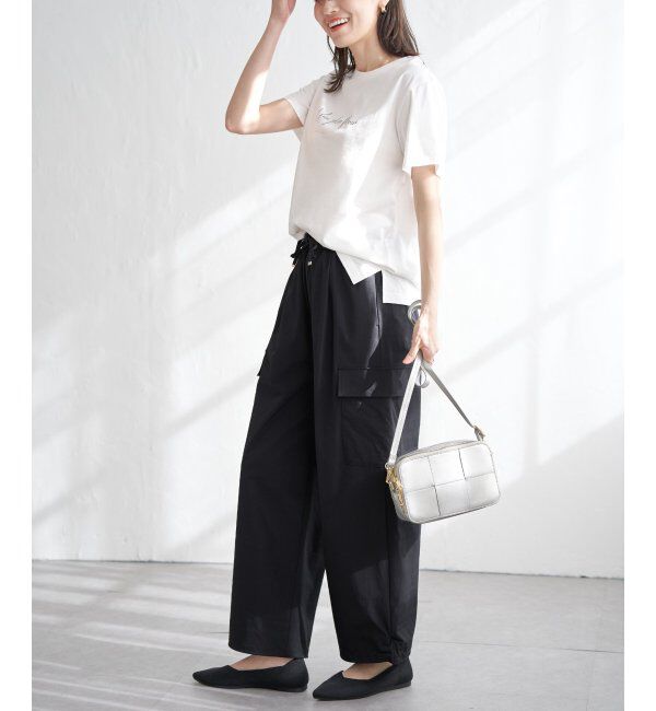 ikka「リップストップカーゴパンツ」|その他|