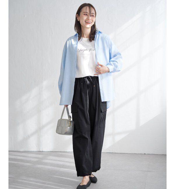 ikka「リップストップカーゴパンツ」|その他|