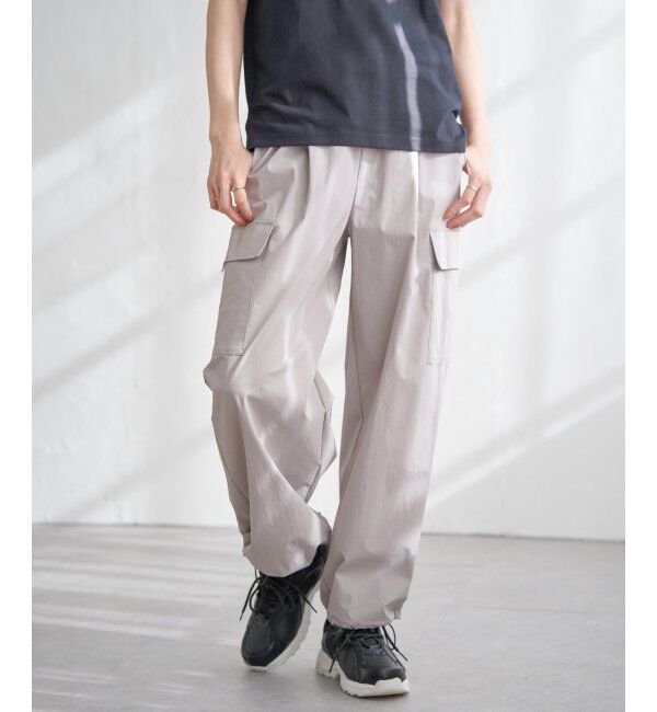 ikka「リップストップカーゴパンツ」|その他|
