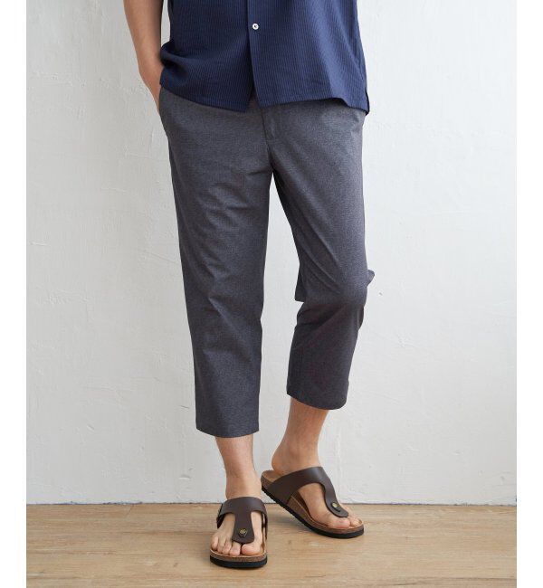 ikka「【吸水速乾／セットアップ対応】GOKU楽AIRクロップドパンツ」|その他|グレー