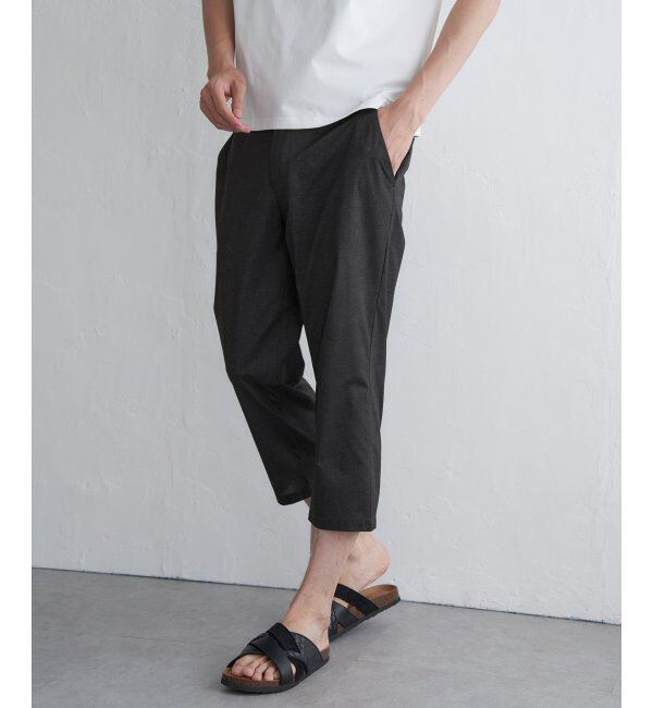 ikka「【吸水速乾／セットアップ対応】GOKU楽AIRクロップドパンツ」|その他|チャコール
