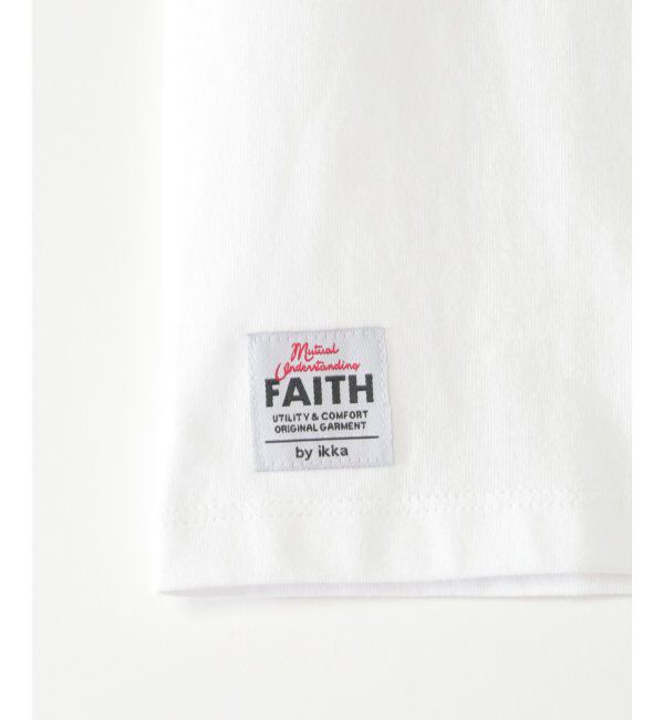 ikka kids「7分袖レイヤードロゴTシャツ（120~160cm）」|Tシャツ・カットソー|