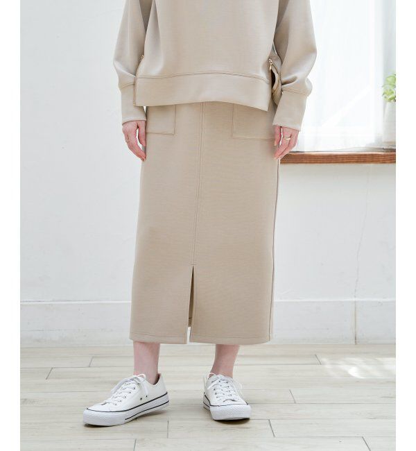 ikka「GOKU楽鹿の子ダンボールスカート」|スカート|