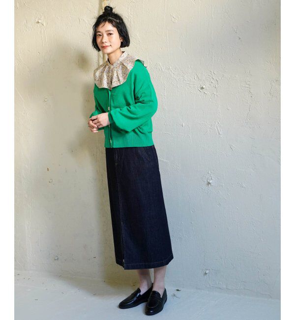 Lbc with Life「コットンレーヨンショートカーディガン」|カーディガン|