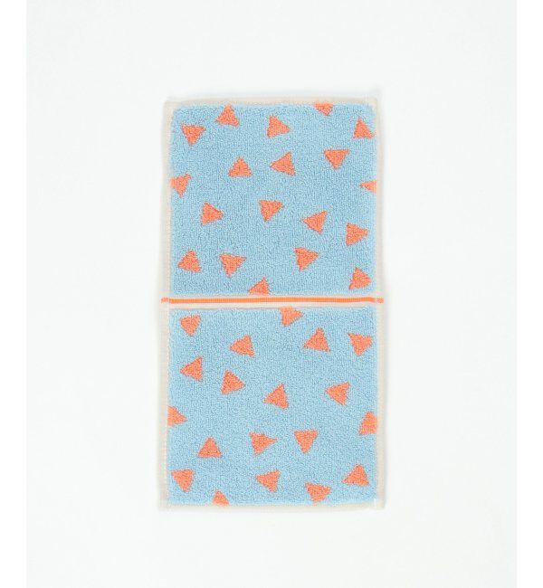 Lbc with Life「Otta オッタ サンカク柄2つ折りハンカチ 」|タオル|