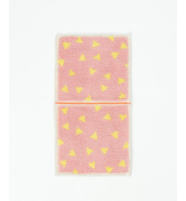 Lbc with Life「Otta オッタ サンカク柄2つ折りハンカチ 」|タオル|