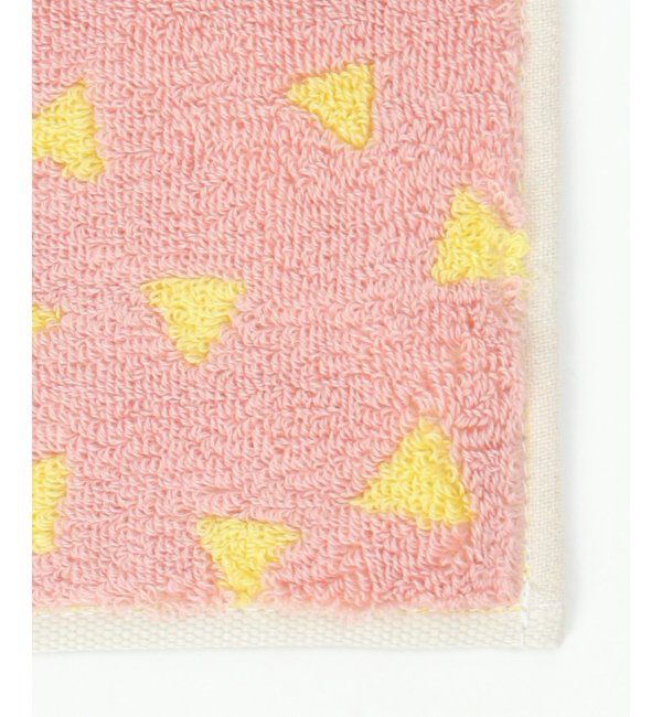 Lbc with Life「Otta オッタ サンカク柄2つ折りハンカチ 」|タオル|