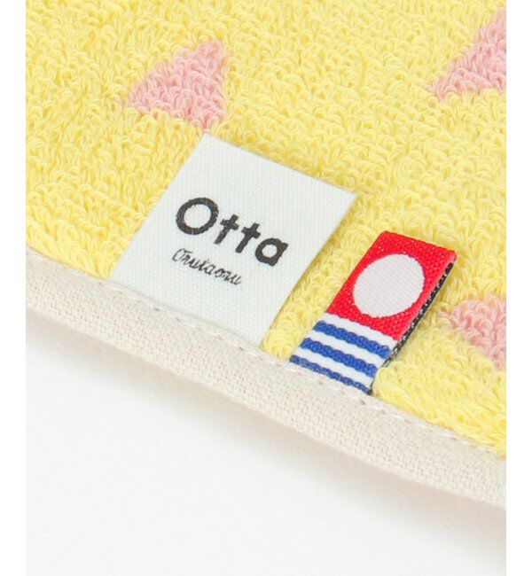Lbc with Life「Otta オッタ サンカク柄2つ折りハンカチ 」|タオル|